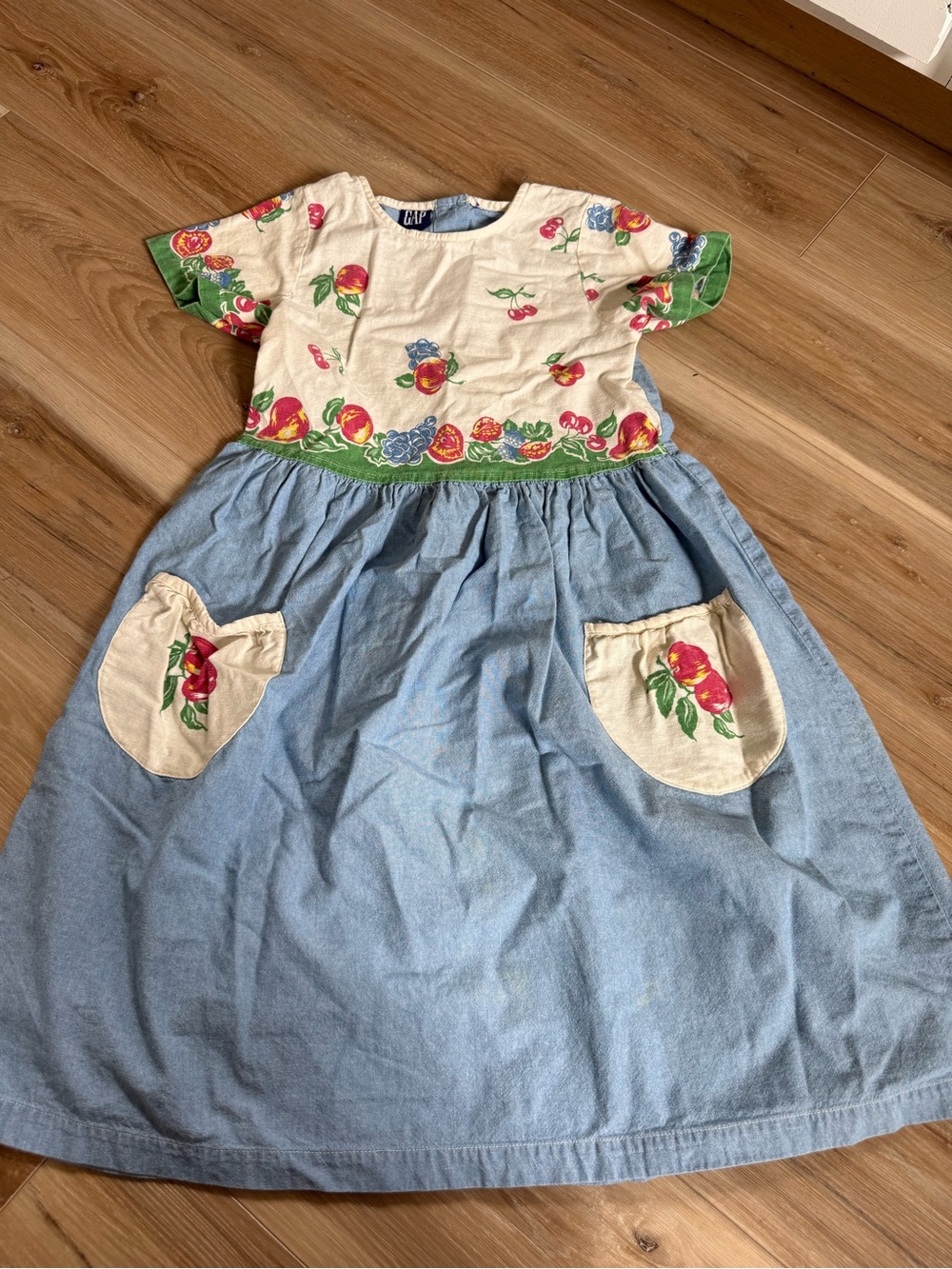 Vintage Gap Denim Garden Dress